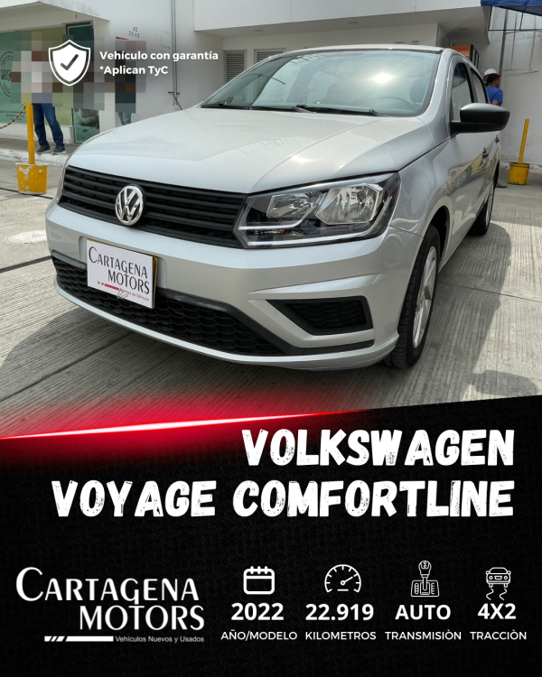 VOLKSWAGEN VOYAGE COMFORTLINE 2022