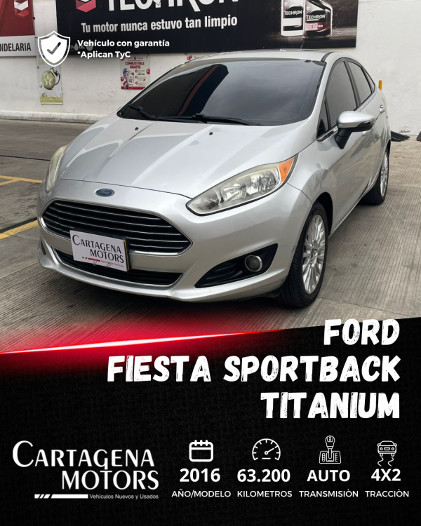 FORD FIESTA SPORTBACK TITANIUM 2016