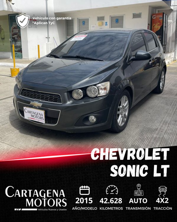 CHEVROLET SONIC LT 2015
